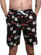 The Dudes GTI Men's Swimwear Printed Shorts Black