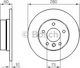 Bosch Σετ Δισκόπλακες Πίσω 2τμχ για BMW E36 / E46 Bmw 320