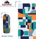 AlpinPro Dryfast Shapes Beach Towel Multicolour 180x90cm