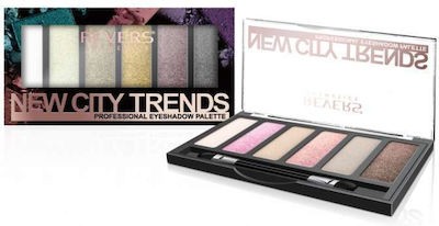 Revers Cosmetics New City Trends Professional Eyeshadow Palette 06
