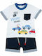 Kids' Set with Shorts Summer 2pcs White