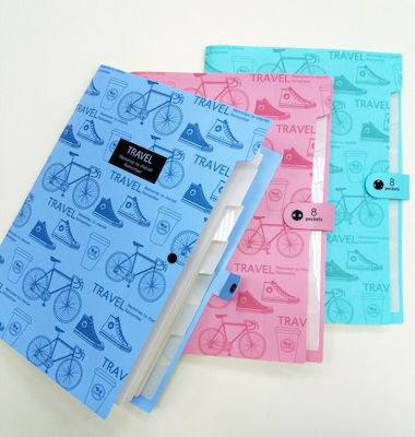 Deli Folder with Button for Paper A4 (Μiscellaneous colours)