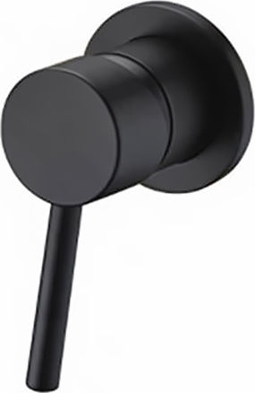 Karag Artemis für für Waschbecken 1 Ausfahrt Black Matt
