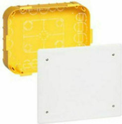 Legrand Batibox Flush Electrical Box Branching for Plasterboard in Yellow Color 089372