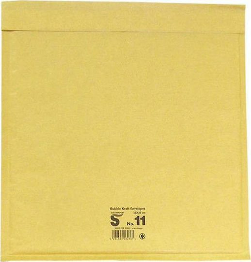Skag Umschlag Typ Tasche mit Blasen 1Stück 33x35cm in Gelb Farbe Νο11