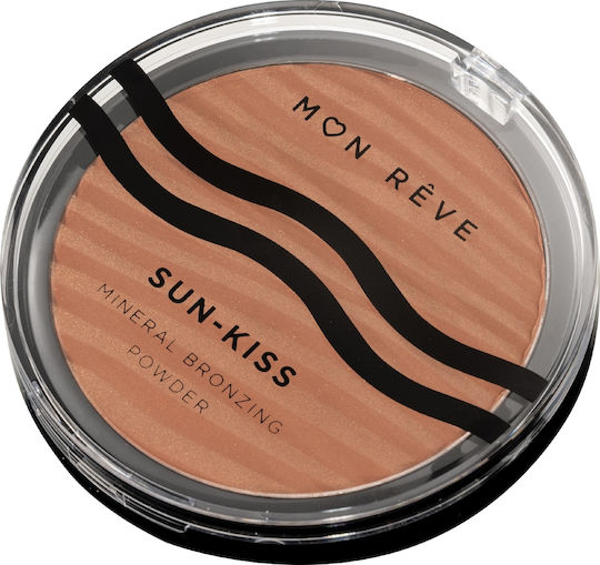 Mon Reve Sun Kiss Pudră Minerală Bronzantă 02 Mată Sun Kiss 18gr