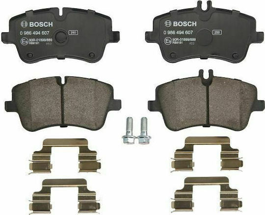 Bosch Σετ Τακάκια Εμπρός για Mercedes-Benz C Class / CL Class / CLK Class / SLK