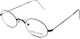 Giorgio Armani Metal Eyeglass Frame Gray AR1042 1229