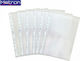 Metron Plastic Binder Pockets for Documents