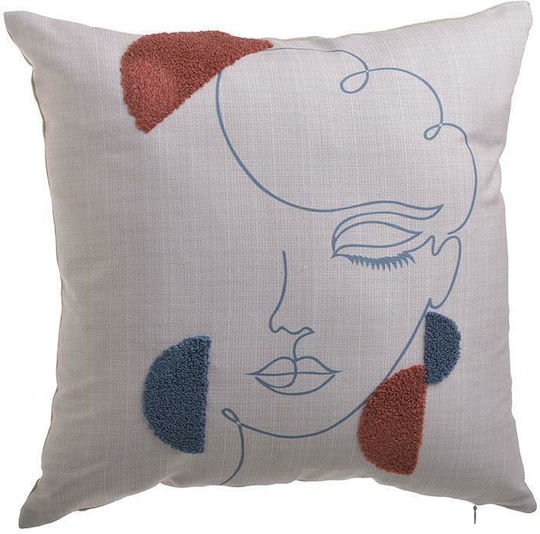 Inart Perna De Canapea Multi 45x45cm
