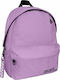 Must Monochrome Rpet Purple School Bag Backpack Junior High-High School in Purple color 22lt