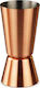 Double Bar Spirit Measure 30/60ml Bronze