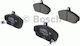 Bosch Σετ Τακάκια Εμπρός 2τμχ για GMC Safari Honda Civic Rover 200 Honda / Lotus / Mg / Rover