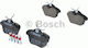 Bosch Σετ Τακάκια Πίσω 2τμχ για Lancia Kappa Alfa Romeo / Fiat / Ford / Lancia