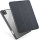 Uniq Moven Flip Cover Synthetic Leather / Plastic Charcoal Grey (iPad 2019/2020/2021 10.2'') UNIQ-NPDA10.2GAR-MOVGRY