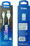 Inkax 1m Regular USB 2.0 to micro USB Cable White (CK-18-MICRO)