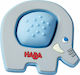 Haba Elephant Teething Rattle for Teething Relief from Plastic for 0 Months+