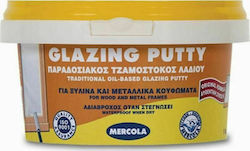 Mercola Glazing Putty Chit de Utilizare Generală Pregătit Umplutură tradițională cu chit Bej 800gr