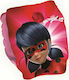 Gim Ladybug Μπρατσάκια Κολύμβησης από Βινύλιο 3-6 ετών Miraculous Κόκκινα