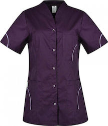 B-Well Silvia Women's Medical Dressing Gown Purple