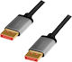 LogiLink Cable DisplayPort male - DisplayPort male 2m Black (CDA0105)