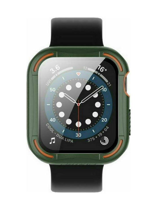 Nillkin CrashBumper Πλαστική Θήκη με Τζαμάκι σε Πράσινο χρώμα για το Apple Watch 40mm