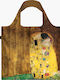 Loqi Gustav Klimt Recycled Textilă Geantă de Cumpărături