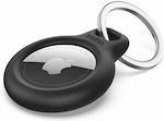 Belkin Secure Holder Keyring Silicone Keychain Case for AirTag Black