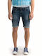 Devergo Herrenshorts Jeans Blau