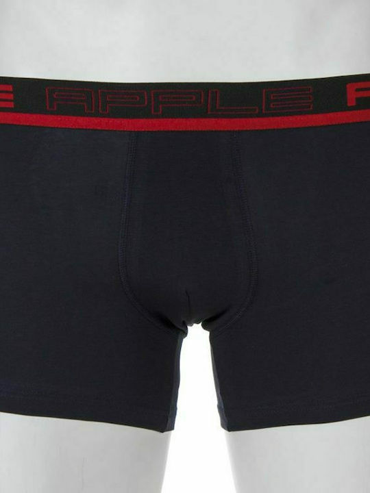 Apple Boxer 0110950 Herren Boxershorts Blau 1Pa...