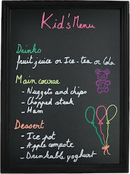 Securit Floor Chalk Board 90x70cm