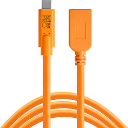 Tether Tools USB 2.0 USB-C male - USB-A female 4.6m (CUCA415-ORG) Tether Tools USB 2.0 USB-C male - USB-A female 4.6m (CUCA415-ORG)
