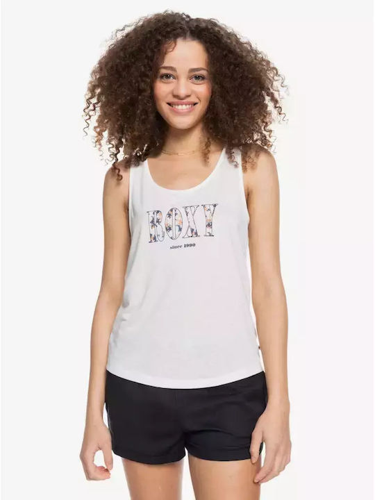 Roxy Women's Athletic Blouse Sleeveless White