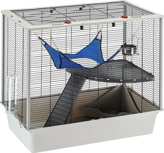 Ferplast 57059814 Metal Cage for Rabbits 78x48x70cm