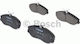 Bosch Plăcuță de frână Față 2buc pentru Ford Maverick Nissan Serena / Terrano / Vanette Plăcuțe și discuri de frână Ford / Nissan
