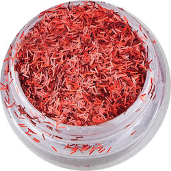 UpLac Konfetti für Nägel in Rot Farbe