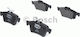 Bosch Σετ Τακάκια Πίσω 2τμχ για Volvo S40 Cadillac / Citroën / Ford / Mazda / Peugeot