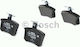 Bosch Σετ Τακάκια Πίσω 2τμχ για Alfa Romeo Alfa 164 Audi 100 / 80 / A6 Lancia Thema