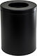 Pam & Co Office Metal Waste Bin 5lt Black 21x21x28cm