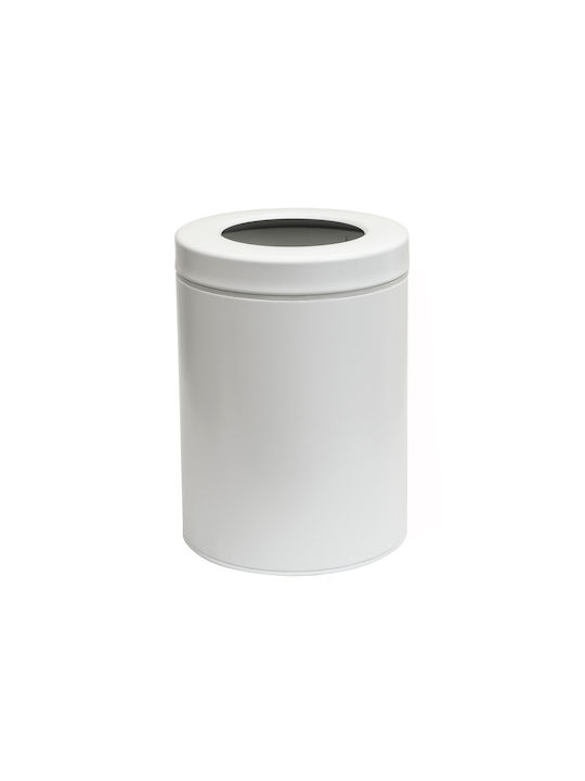 Pam & Co Inox Καλαθάκι Μπάνιου 3lt White Matt