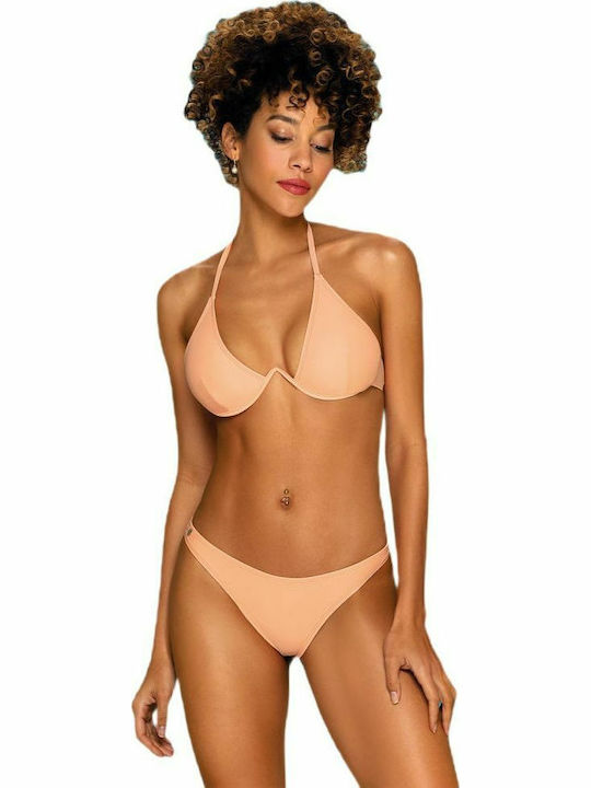 Obsessive Paralia Set Bikini Brazil Ροζ