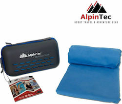 AlpinPro DryFast Πετσέτα Σώματος Microfiber Μπλε 180x90cm