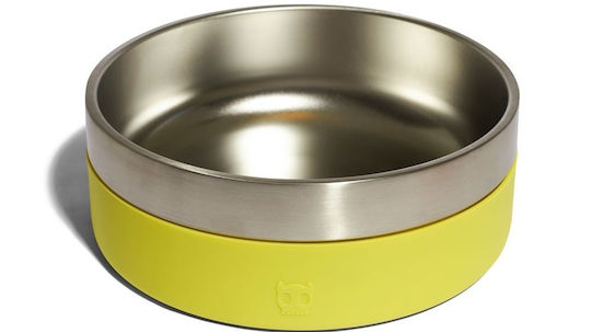 Zee-Dog Tuff Rostfreier Stahl Futter- / Trinknapf für Hund & Katze 2 x 2l 26cm