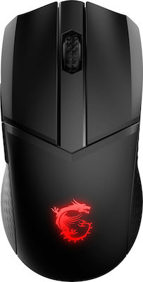 MSI Clutch GM41 Lightweight Wireless Ασύρματο RGB Gaming Ποντίκι 6400 DPI Μαύρο