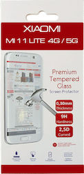 Volte-Tel Full Glue Full Face Tempered Glass (Mi 11 Lite / 11 Lite 5G / 11 Lite 5G NE)