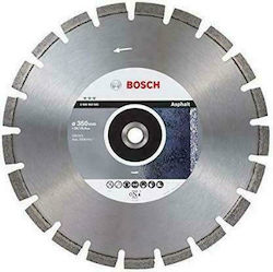 Bosch Diamond Cutting Disc for Asphalt Cutting Disc Construction Materials Hole Diameter 350mm 1pcs