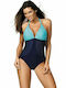 Marko Priscilla M-428 One-Piece Swimsuit with Padding Navy Blue 80158