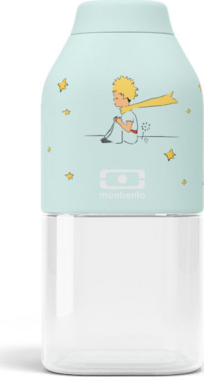 Monbento Positive S Le Petit Prince Planet Μπουκάλι Νερού Πλαστικό με Βιδωτό Καπάκι Γαλάζιο 330ml Monbento Positive S Le Petit Prince Planet Μπουκάλι Νερού Πλαστικό με Βιδωτό Καπάκι Γαλάζιο 330ml