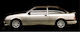 Kamei Spoiler Auto Rückseite Kompatibel mit Ford Sierra