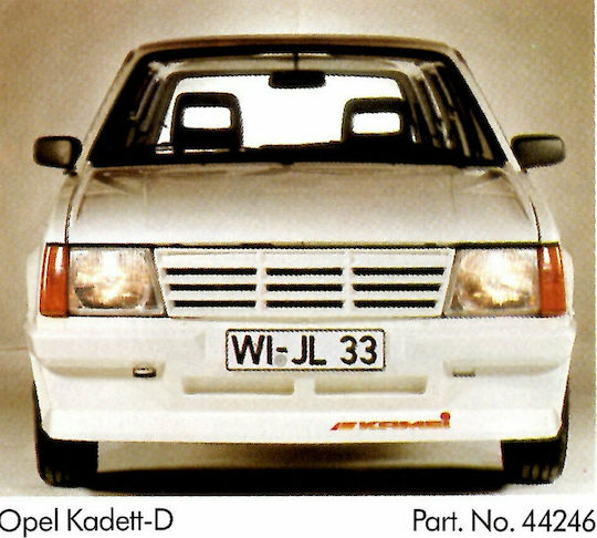 Kamei Spoiler Αυτοκινήτου Μπροστά Συμβατό με Opel Kadett D